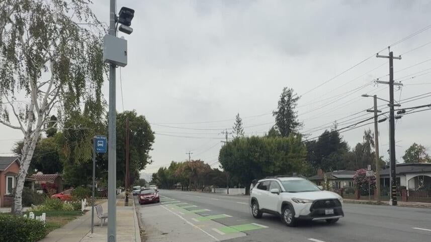 San Jose begins installing speed cameras along Saratoga Avenue — CBS Bay Area (KPIX), Menlo Park Schools news
