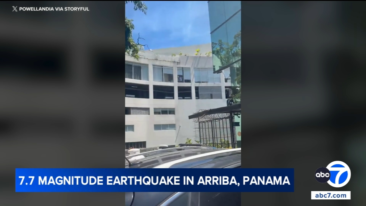 Panama earthquake: Tsunami threat after magnitude 7.7 earthquake and 6.6 aftershock rock region, USGS reports
— ABC 7 Bay Area, Menlo Park Schools news