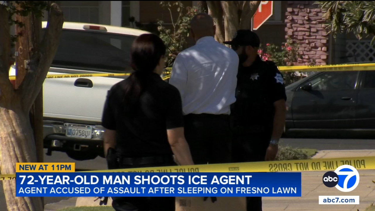 Off-duty ICE agent shot after assaulting 72-year-old man and his daughter at Fresno home, police say
— ABC 7 Bay Area, Menlo Park Health news