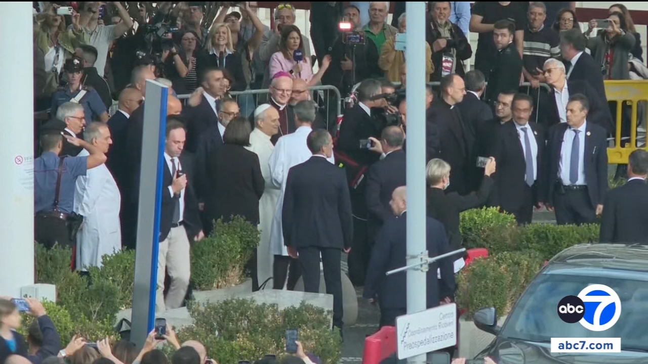 Pope Leo returns to the Vatican 4 days after lung cancer surgery
       — ABC 7 Bay Area