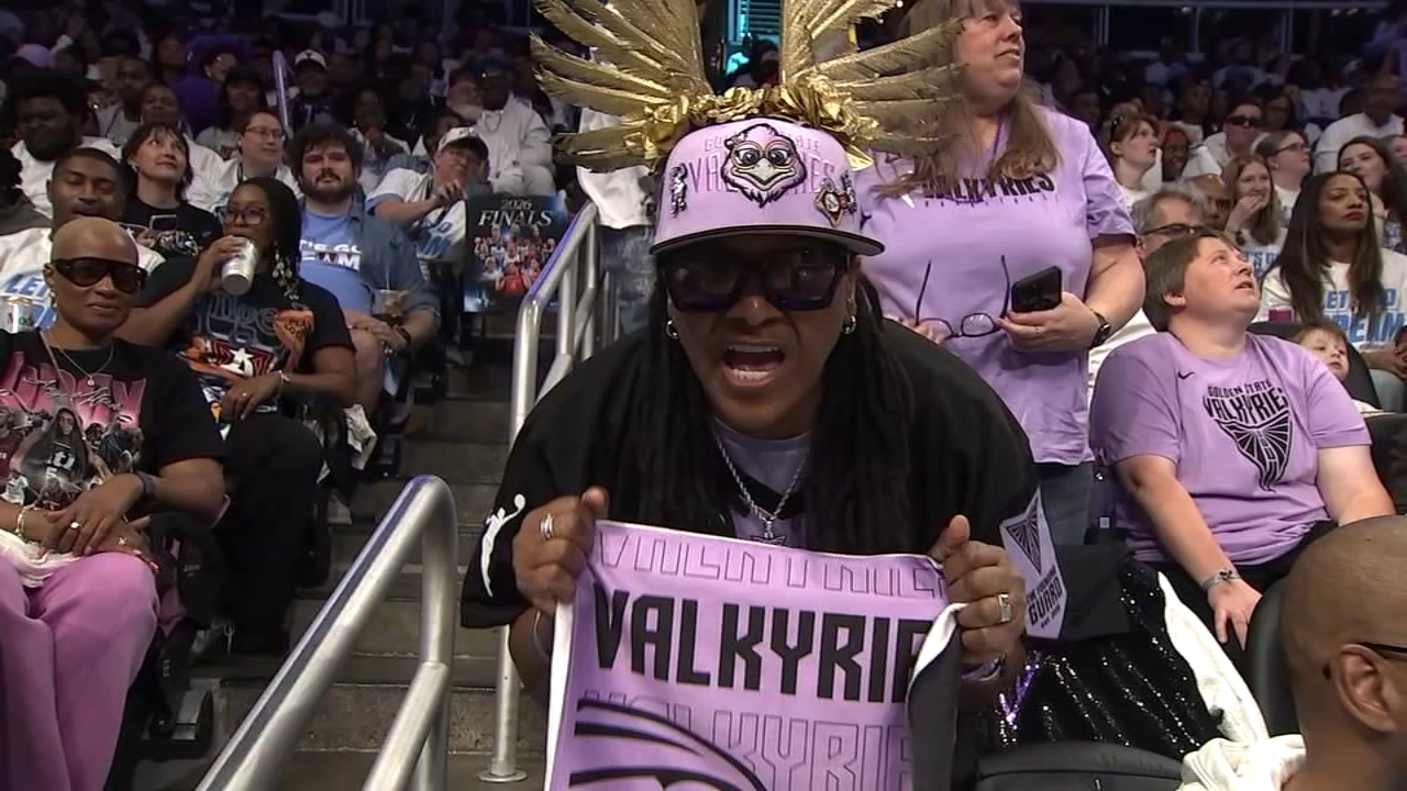 Valkyries make comeback with 67-62 Game 4 win against Dream, tying WNBA Finals series 2-2
— ABC 7 Bay Area, Menlo Park Sports news