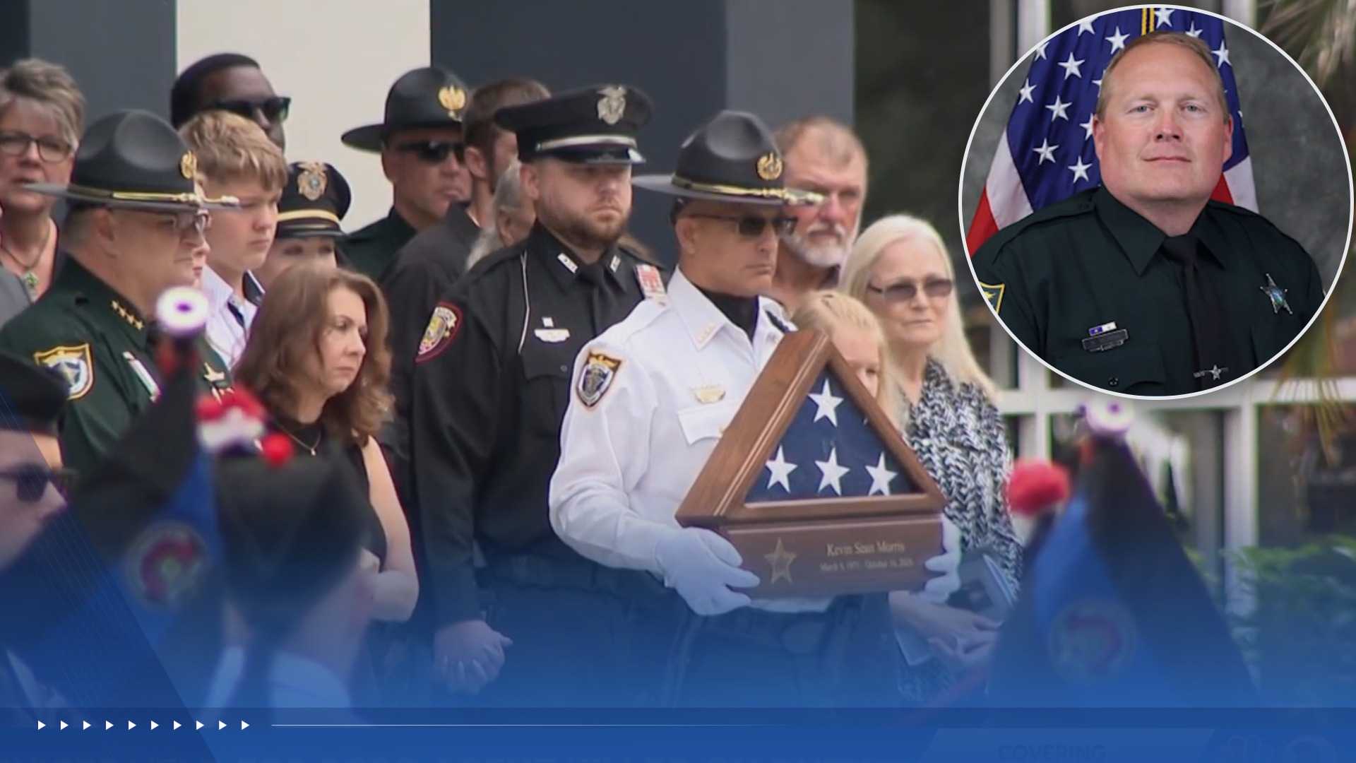 Service held to honor Brevard County agent killed in wrong-way crash — WESH 2 Orlando, Menlo Park Community news