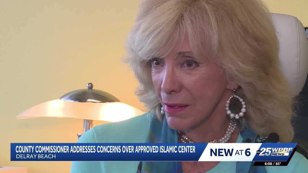 Palm Beach County Commissioner Maria Sachs addresses Islamic center concerns — WPBF West Palm Beach, Menlo Park Schools news
