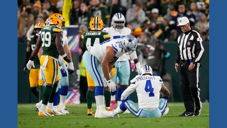 Cowboys trail 17-0 at halftime as defensive struggles persist against Packers — KENS 5 (San Antonio), Menlo Park Sports news