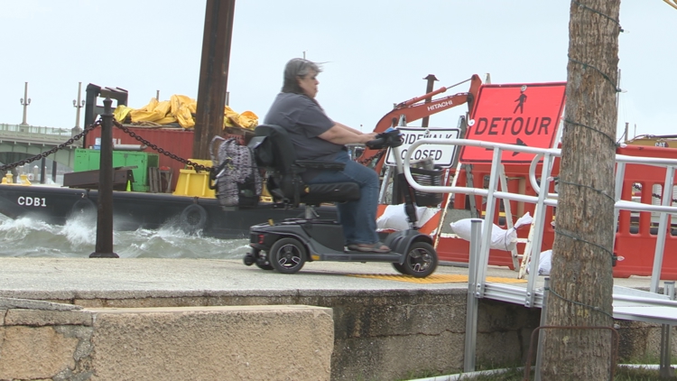 FDOT plans ahead for King Tide as Matanzas River seawall project prompts pedestrian detour — First Coast News Local, Menlo Park Schools news