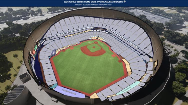 World Series tickets at Tropicana Field: What's still available for Rays vs. Brewers? — WTSP 10 Tampa Bay, Menlo Park Sports news