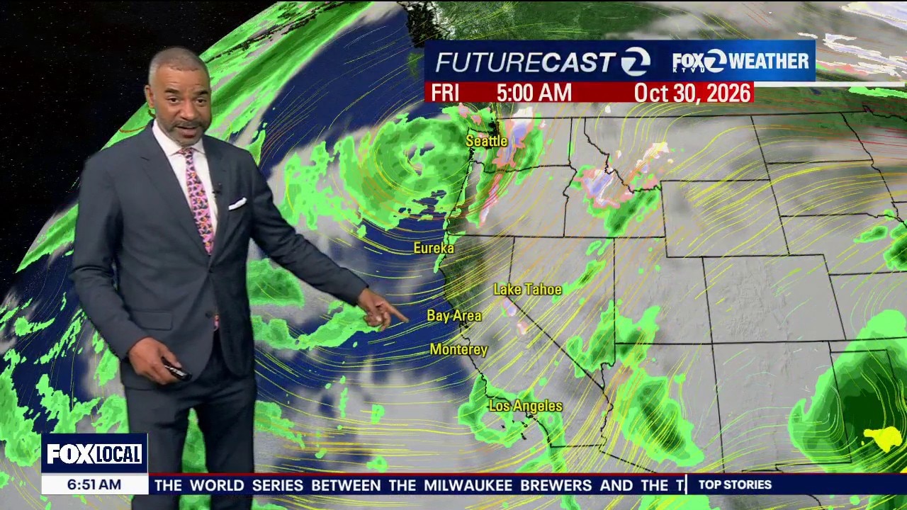 A cool day ahead with temps below seasonal average. — Menlo Park Sports news