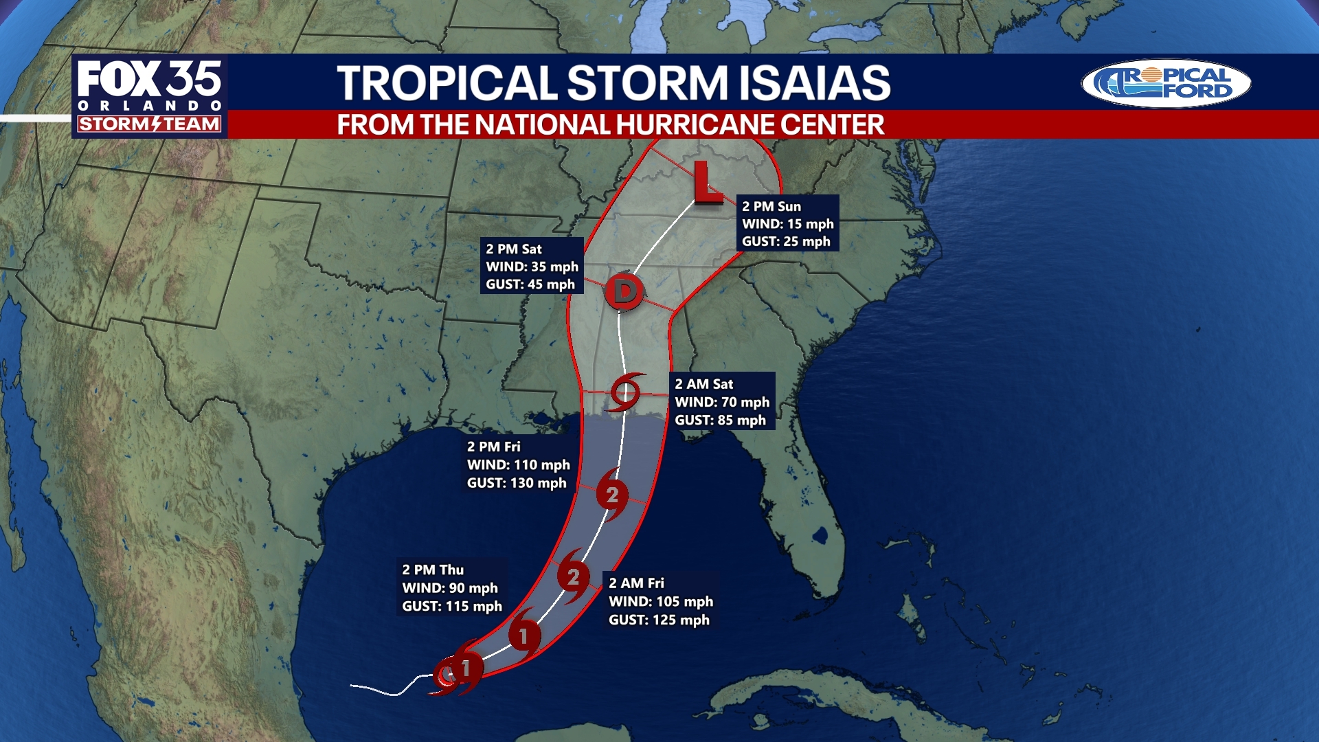 NHC: Isaias forecast to become 1st hurricane of 2026 Atlantic season — KTVU FOX 2 Bay Area