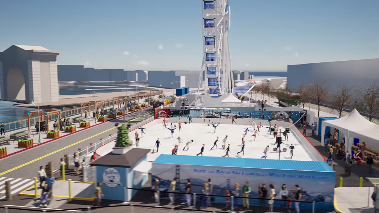 Waterfront ice rink: This popular Bay Area destination is getting its first ever ice rink — KTVU FOX 2 Bay Area, Menlo Park Sports news