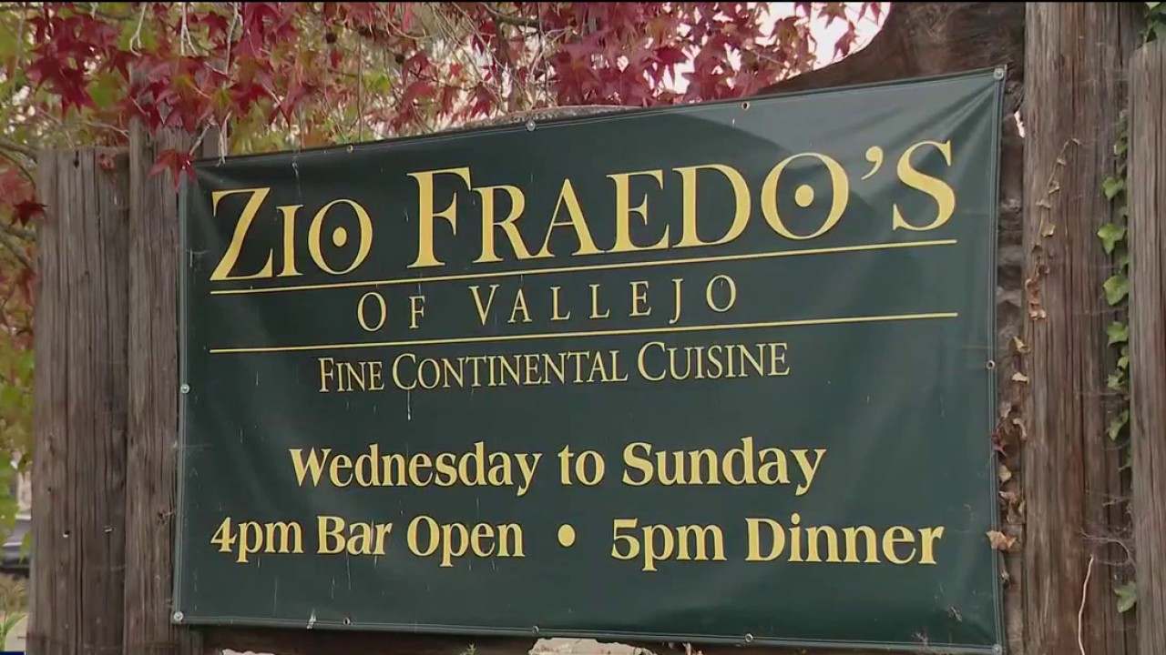 Zio Fraedo’s waterfront restaurant to close Vallejo location after 20 years — KTVU FOX 2 Bay Area, Menlo Park Dining news