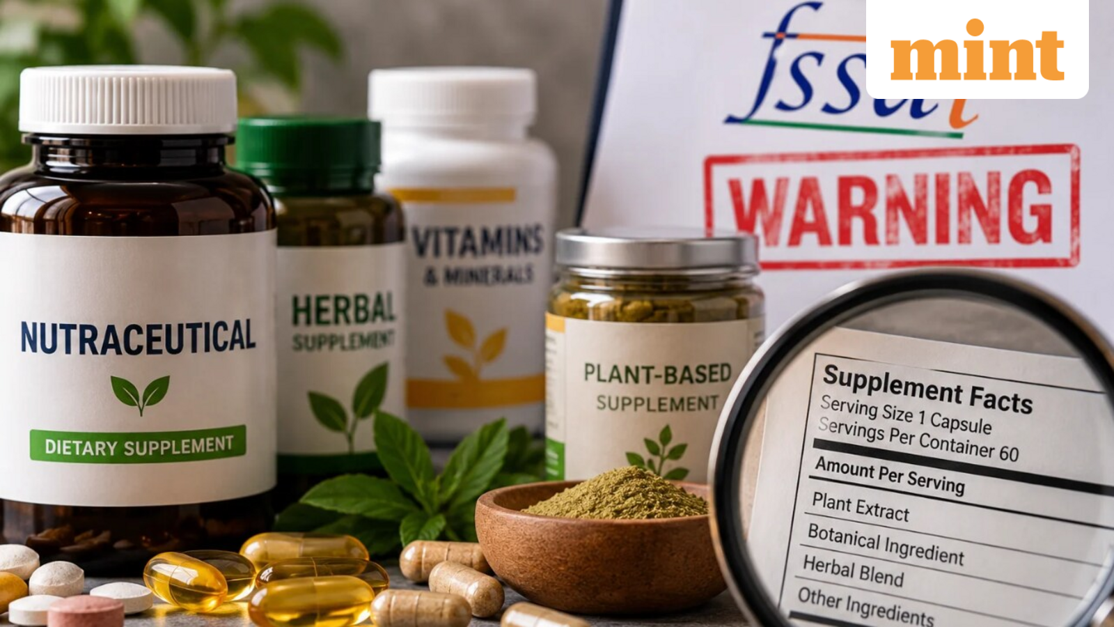 FSSAI warns nutraceutical firms over labelling violations, threatens action for non-compliance — Mint India, Menlo Park Health news